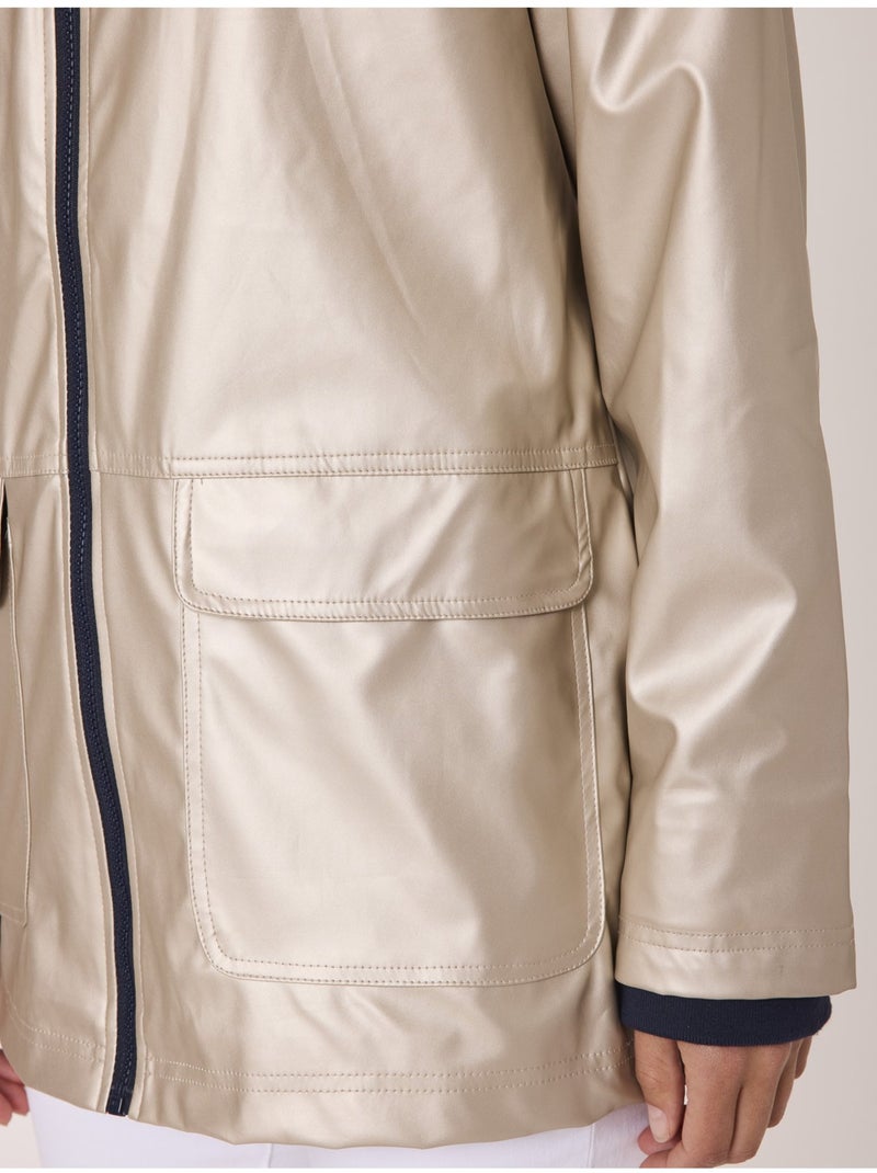 Ciré imperméable avec capuche - Terre de Marins Beige - Kiabi