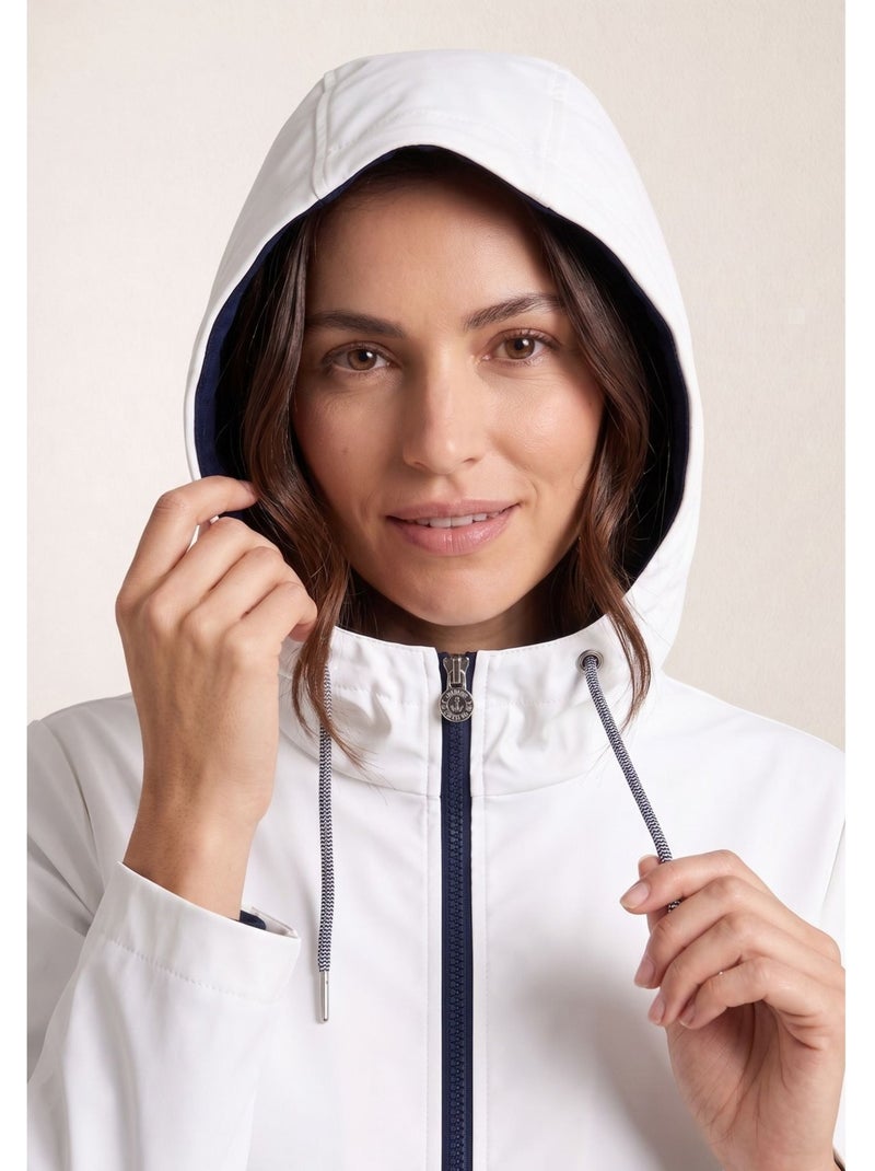 Ciré imperméable avec capuche - Terre de Marins Blanc - Kiabi