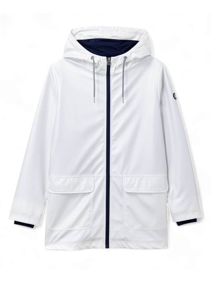 Ciré imperméable avec capuche - Terre de Marins Blanc - Kiabi