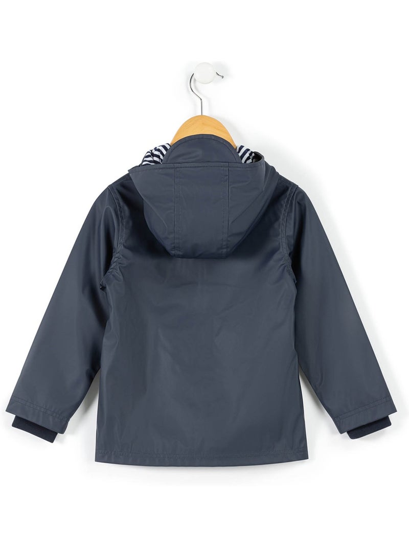 Ciré imperméable avec capuche - Terre de Marins Bleu marine - Kiabi
