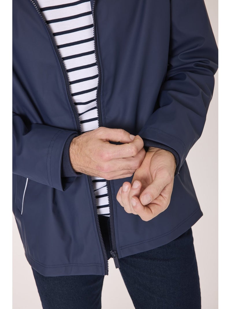 Ciré imperméable avec capuche - terre de marins Bleu marine - Kiabi