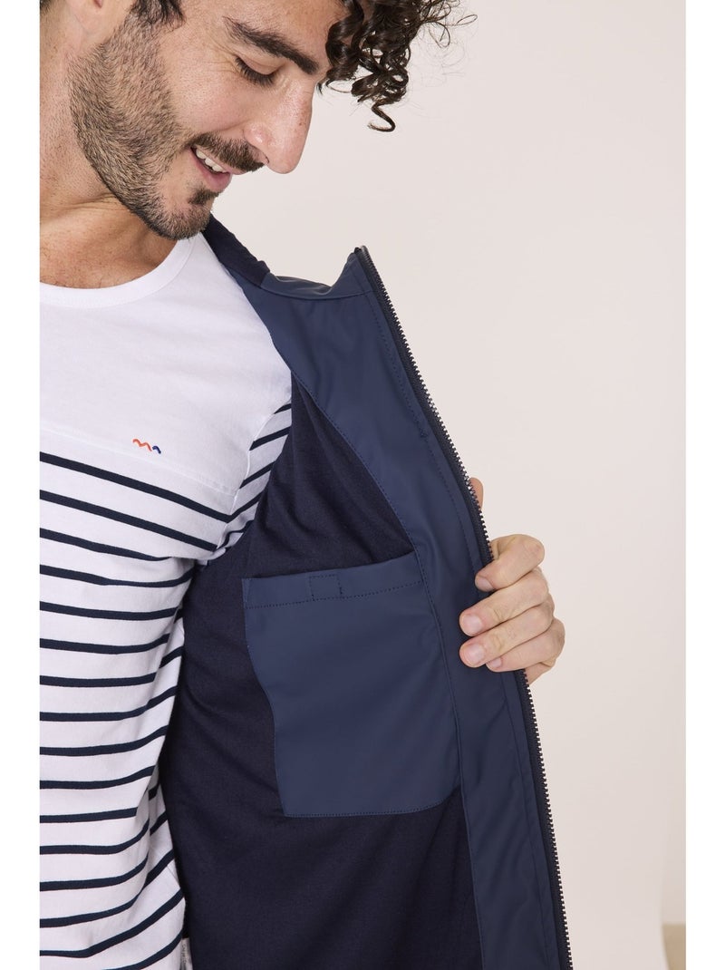 Ciré imperméable avec capuche - terre de marins Bleu marine - Kiabi