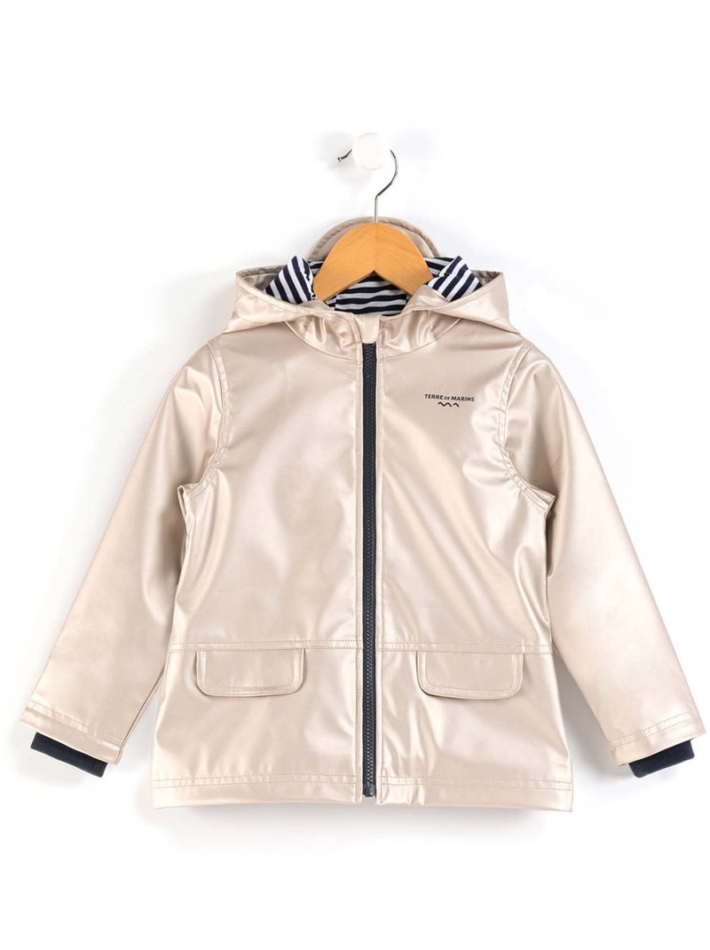 Ciré imperméable avec capuche - Terre de Marins Doré/or - Kiabi