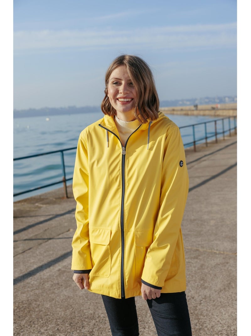 Ciré imperméable avec capuche - Terre de Marins Jaune - Kiabi