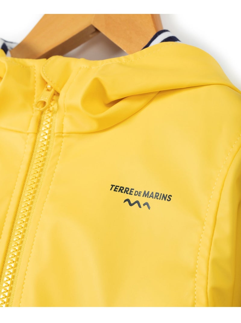 Ciré imperméable avec capuche - Terre de Marins Jaune - Kiabi