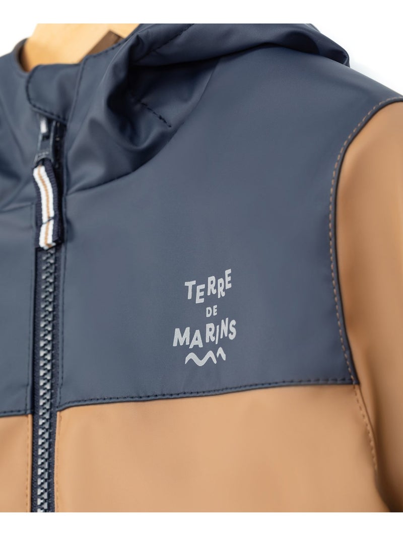 Ciré imperméable avec capuche - Terre de Marins Marron - Kiabi