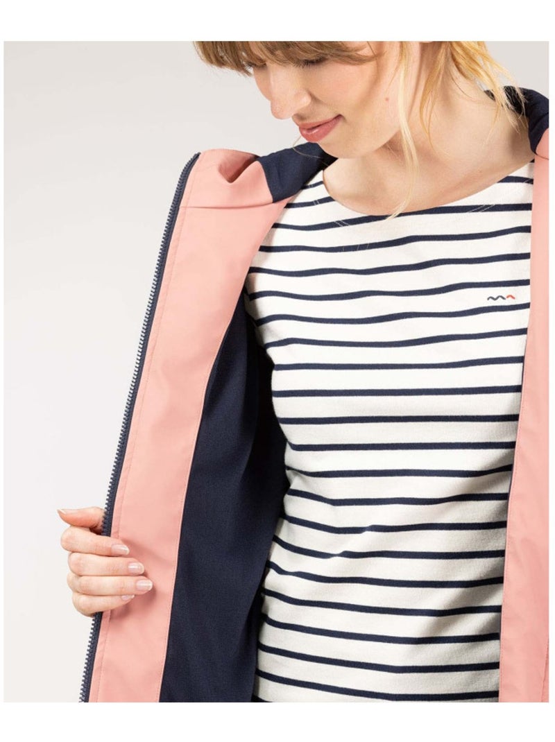 Ciré imperméable avec capuche - Terre de Marins Rose - Kiabi