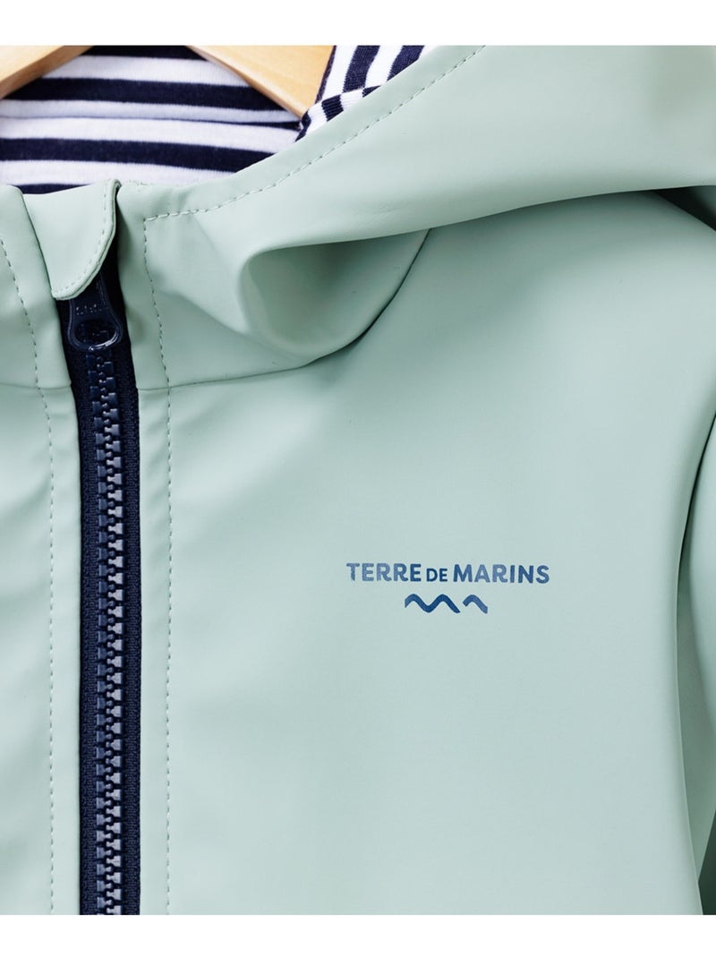 Ciré imperméable avec capuche - Terre de Marins Vert clair - Kiabi