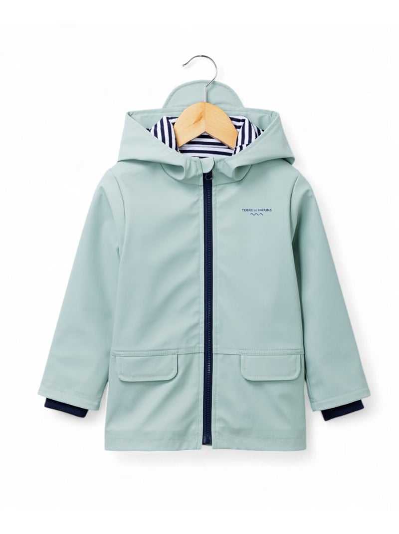 Ciré imperméable avec capuche - Terre de Marins Vert clair - Kiabi