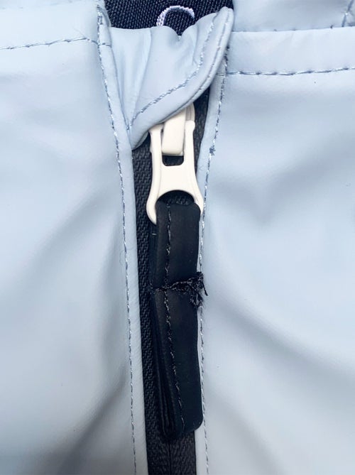 Ciré imperméable bébé avec Capuche 'Breizh Ocean', Poncho Intérieur rayé avec Broderie - Kiabi