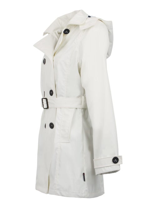 Ciré imperméable 'Breizh Océan', Coupe Trench, Capuche Amovible Femme - Kiabi
