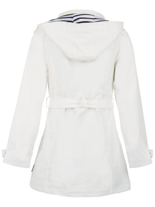 Ciré imperméable 'Breizh Océan', Coupe Trench, Capuche Amovible Femme - Kiabi