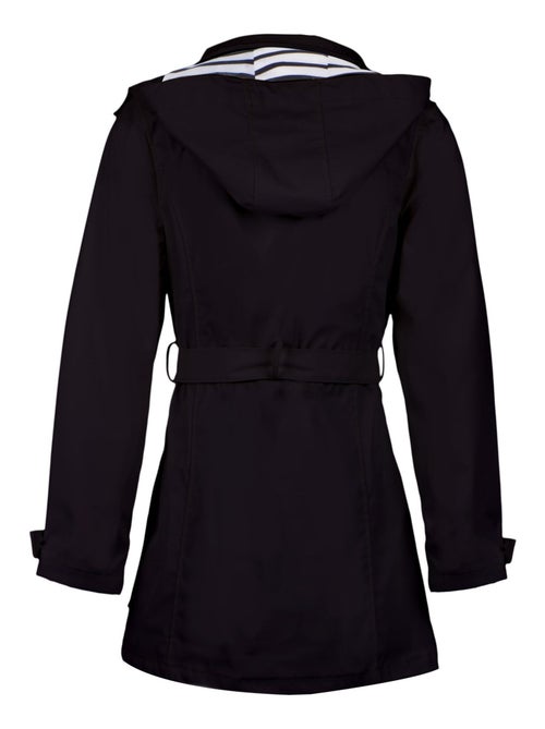 Ciré imperméable 'Breizh Océan', Coupe Trench, Capuche Amovible Femme - Kiabi