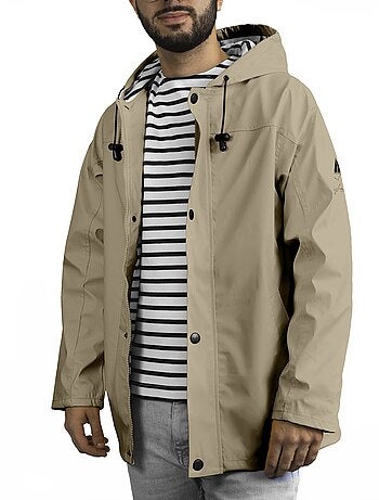 Ciré imperméable 'Breizh Océan', Manteau de pluie Homme ou Femme, veste mixte
