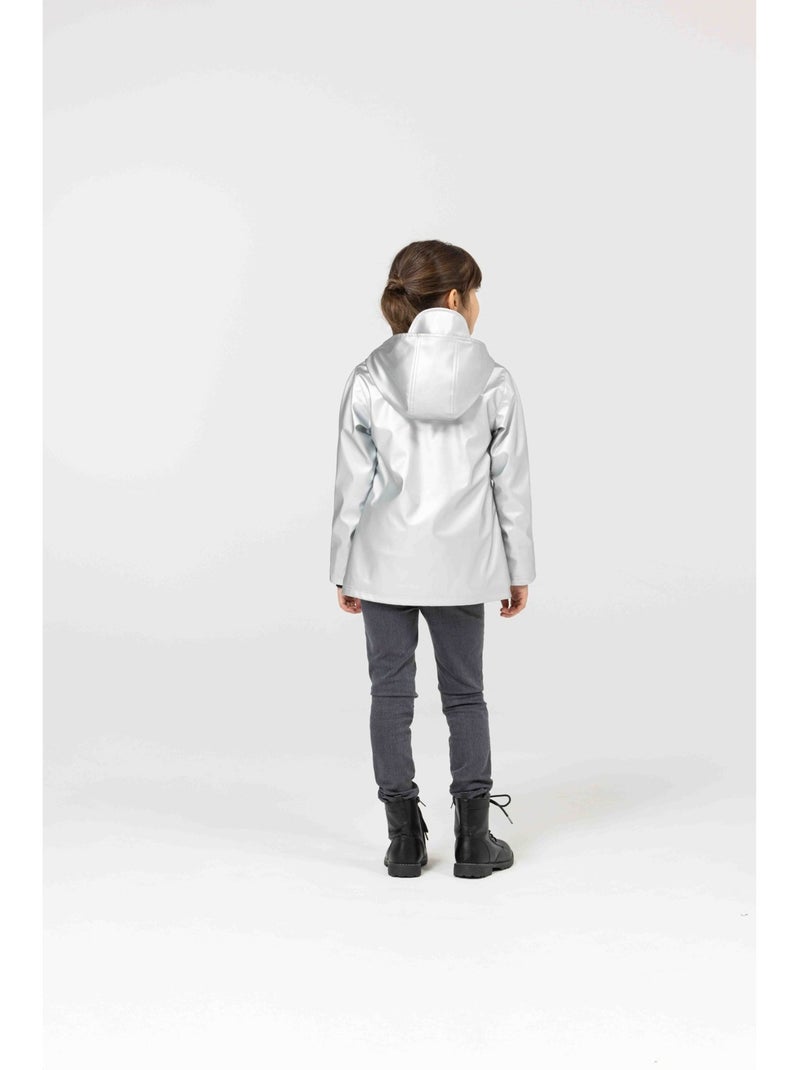 Ciré imperméable doublé polaire - Terre de Marins Argent - Kiabi
