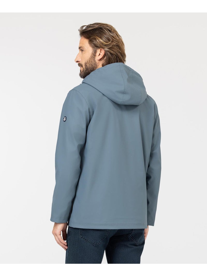 Ciré imperméable doublé polaire - terre de marins Gris foncé - Kiabi
