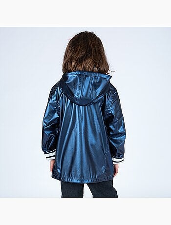 Ciré imperméable enfant 'Breizh Océan', intérieur jersey rayé - Mixte, garçon ou fille