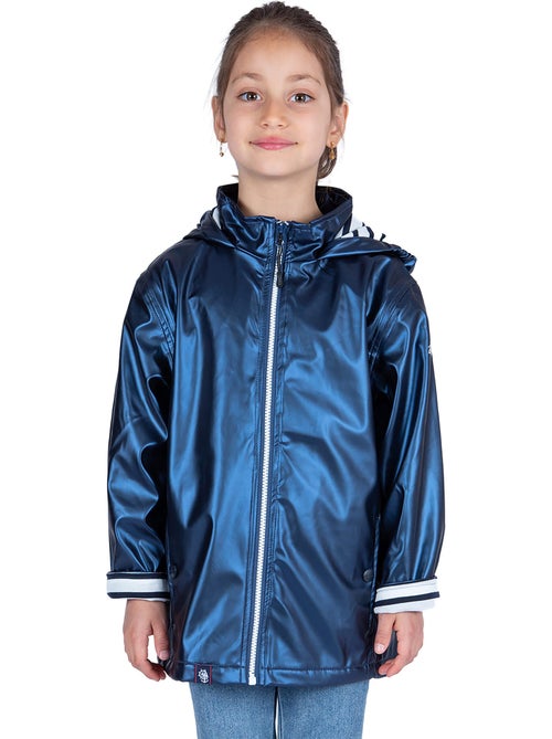 Ciré imperméable enfant 'Breizh Océan', intérieur jersey rayé - Mixte, garçon ou fille - Kiabi Ciré imperméable enfant 'Breizh Océan', intérieur jersey rayé - Mixte, garçon ou fille - Kiabi