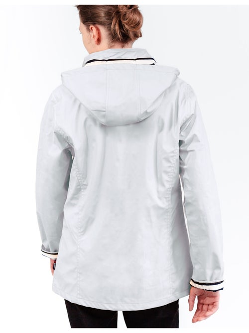 Ciré Imperméable Femme 'Breizh Océan' Coupe ajustée avec intérieur rayé - Kiabi