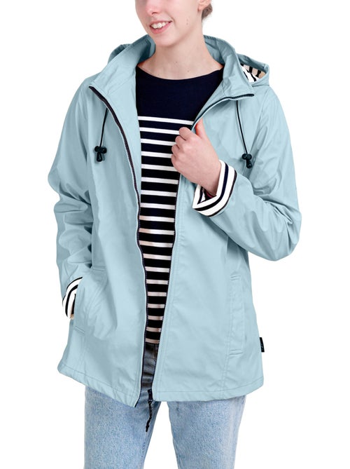Ciré Imperméable Femme 'Breizh Océan' Coupe ajustée avec intérieur rayé - Kiabi