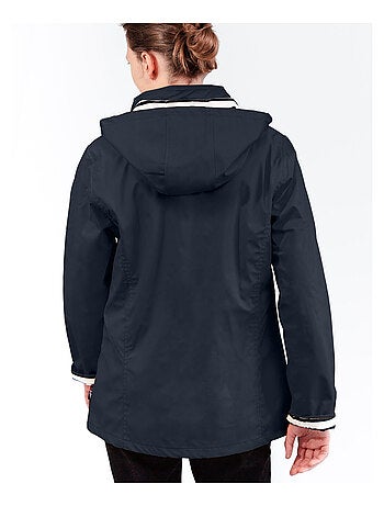 Ciré Imperméable Femme 'Breizh Océan' Coupe ajustée avec intérieur rayé