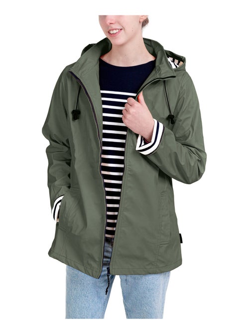 Ciré Imperméable Femme 'Breizh Océan' Coupe ajustée avec intérieur rayé - Kiabi