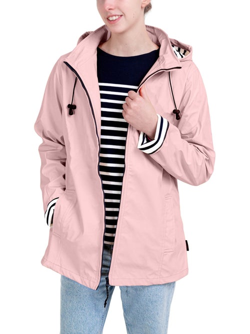 Ciré Imperméable Femme 'Breizh Océan' Coupe ajustée avec intérieur rayé - Kiabi