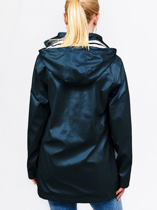 Ciré imperméable femme 'Breizh Océan' Vêtement de pluie à capuche, coutures thermosoudées - Kiabi