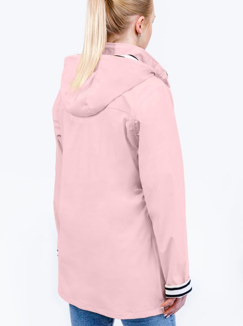 Ciré imperméable femme 'Breizh Océan' Vêtement de pluie à capuche, coutures thermosoudées - Kiabi
