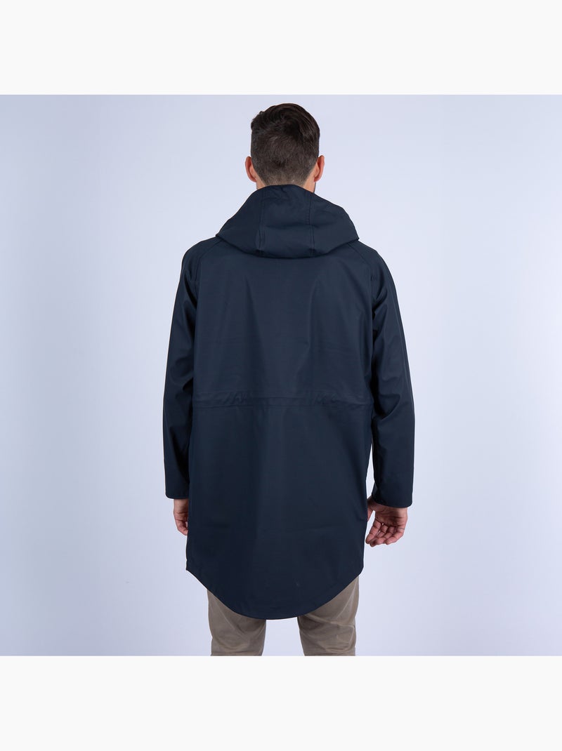 Ciré Imperméable Homme ou Femme 'Breizh Océan', Coupe vent Coupe droite Bleu marine - Kiabi