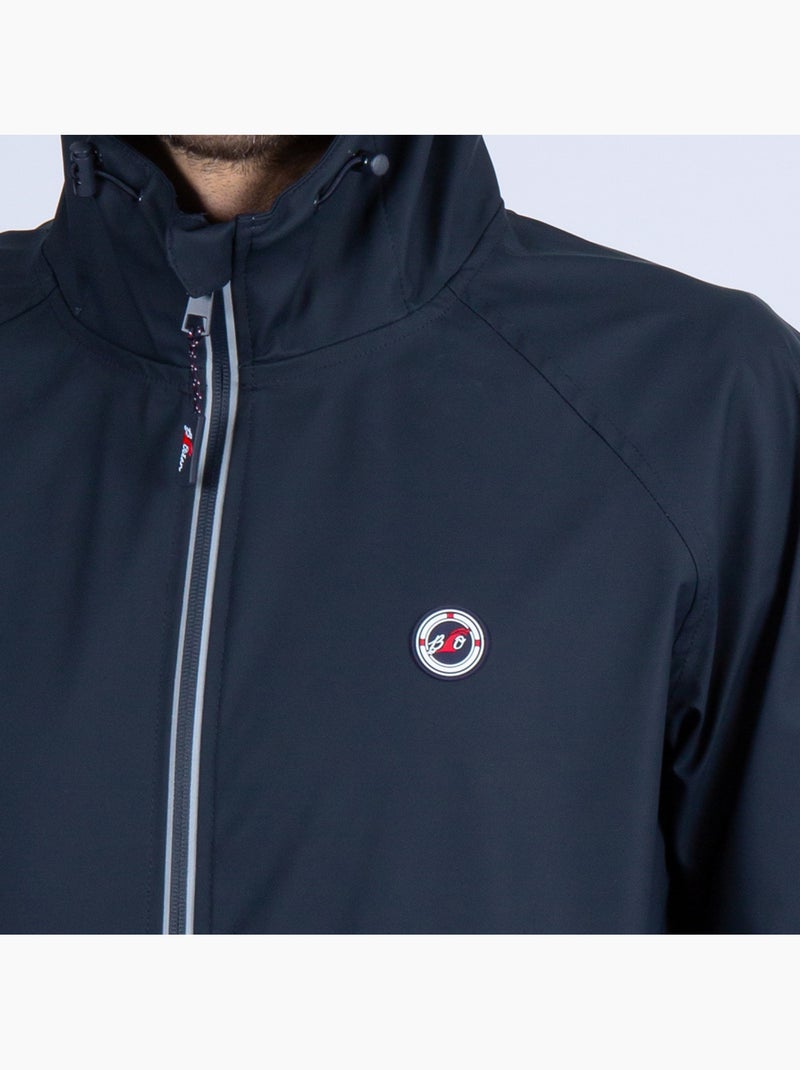 Ciré Imperméable Homme ou Femme 'Breizh Océan', Coupe vent Coupe droite Bleu marine - Kiabi