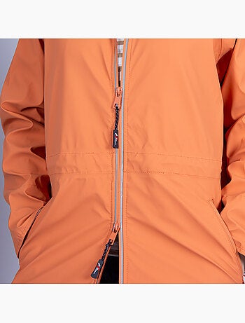 Ciré Imperméable Homme ou Femme 'Breizh Océan', Coupe vent Coupe droite