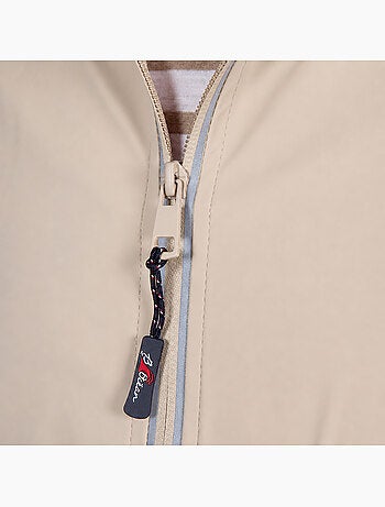 Ciré Imperméable Homme ou Femme 'Breizh Océan', Coupe vent Coupe droite
