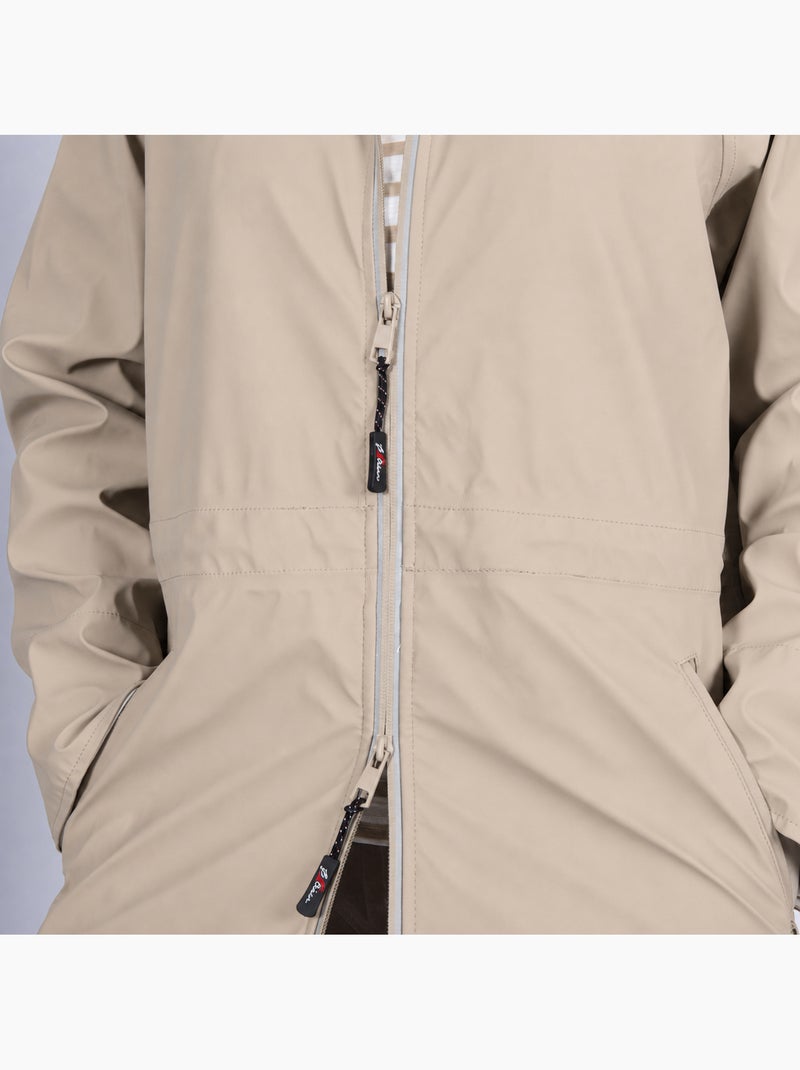 Ciré Imperméable Homme ou Femme 'Breizh Océan', Coupe vent Coupe droite Sable - Kiabi