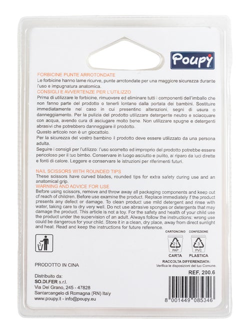 Ciseaux à bouts arrondis-Poupy- pour enfants - Kiabi
