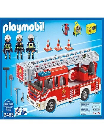 City Action - Camion de pompiers avec échelle pivotante