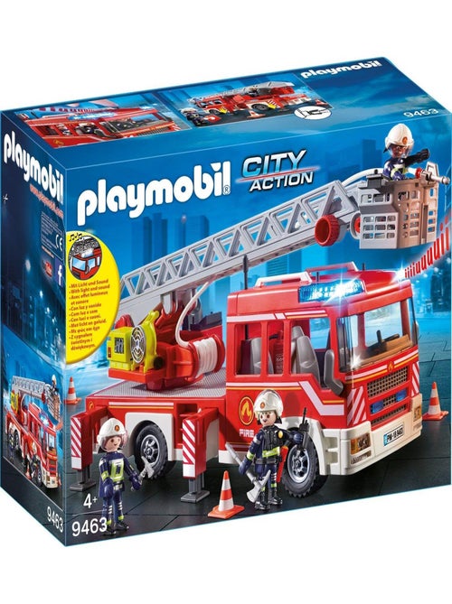 City Action - Camion de pompiers avec échelle pivotante - Kiabi