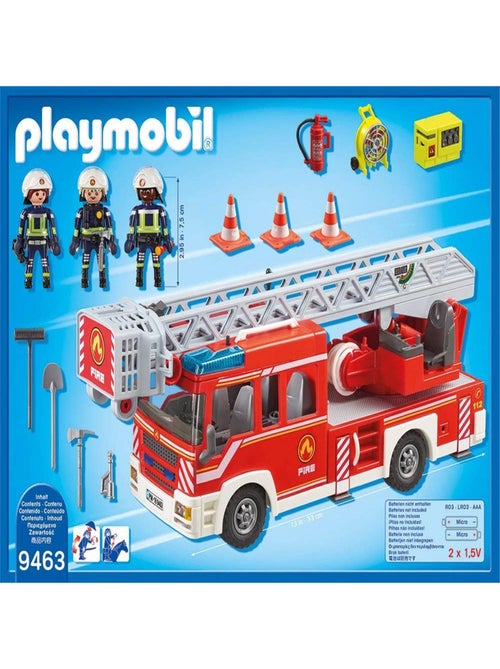 City Action - Camion de pompiers avec échelle pivotante - Kiabi