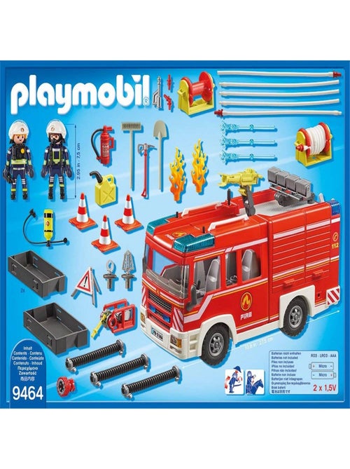City Action - Fourgon d'intervention des pompiers - Kiabi