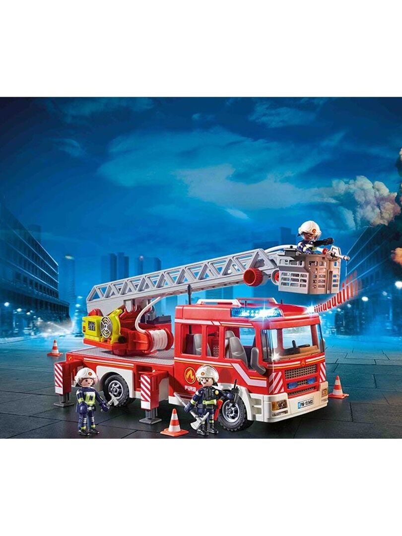 Playmobil 9462 - city action - caserne de pompiers avec hélicoptere - La  Poste