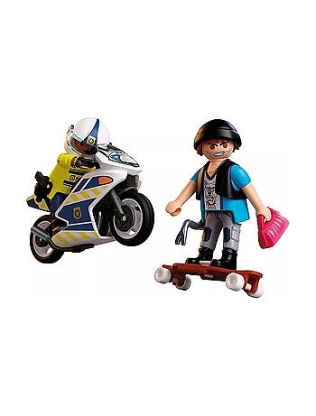 City Action Course-poursuite en moto