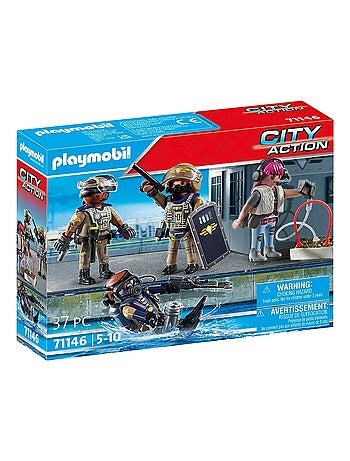 City Action Equipe des forces spéciales avec bandit