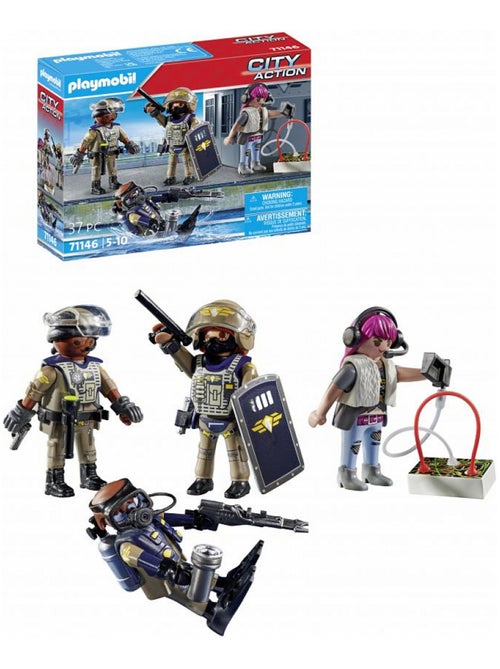 City Action Equipe des forces spéciales avec bandit - Kiabi