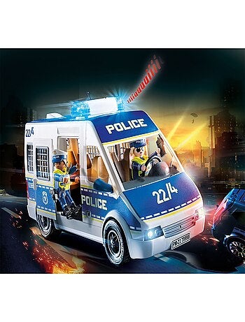City action fourgon de police avec effets lumineux et sonores
