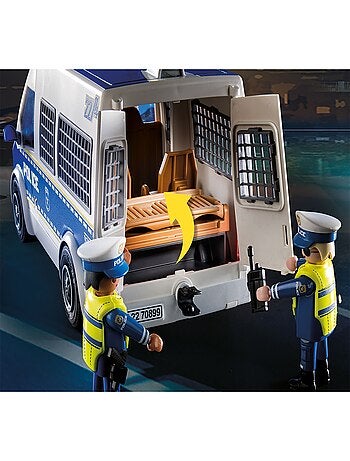 City action fourgon de police avec effets lumineux et sonores
