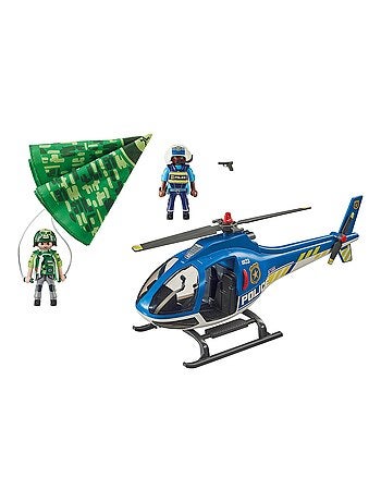 City Action Hélicoptère de police et parachutiste