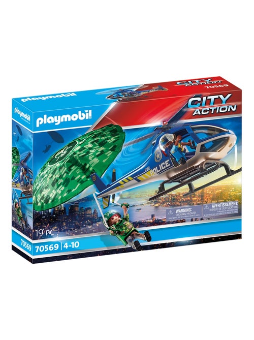 City Action Hélicoptère de police et parachutiste - Kiabi