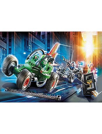 City Action Police Karts de policier et bandit