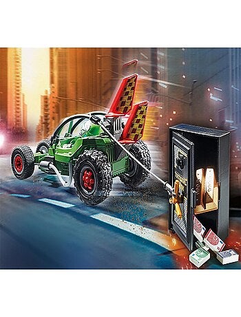 City Action Police Karts de policier et bandit