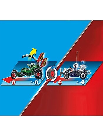 City Action Police Karts de policier et bandit